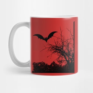 Spooky bat Mug